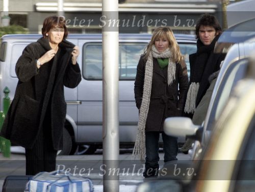 Amsterdam 27februari 2005
Wendy v Dijk haalt Sem bij Xander de Buisonje