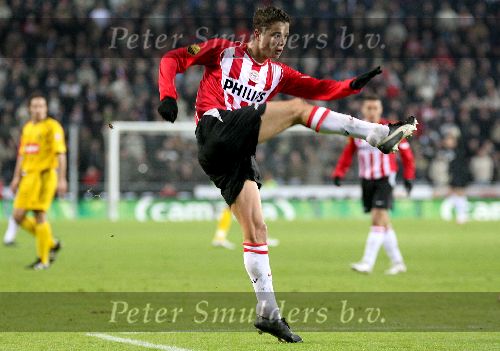 Eindhoven, 4 februari 2006  Seizoen 2005/2006 Kompetitiewedstrijd PSV-Roda JC, eindstand 3-2
Ibrahim Affelay
©Edwin van Zandvoort