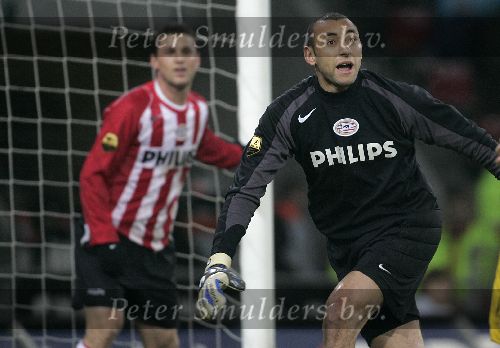 Eindhoven, 4 februari 2006  Seizoen 2005/2006 Kompetitiewedstrijd PSV-Roda JC, eindstand 3-2
Gomes
©Edwin van Zandvoort