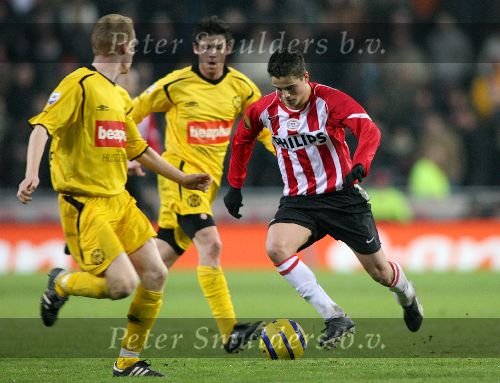 Eindhoven, 4 februari 2006  Seizoen 2005/2006 Kompetitiewedstrijd PSV-Roda JC, eindstand 3-2
Ibrahim Affellay
©Edwin van Zandvoort
