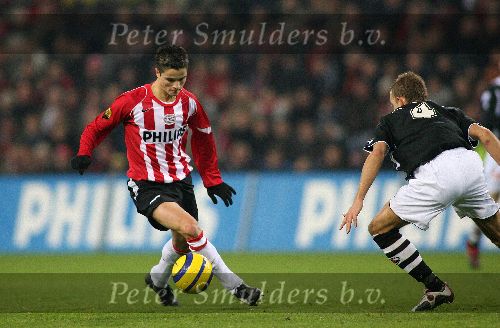 Eindhoven,11 Februari 2006 Kompetitiewedstrijd PSV-Heracles, eindstand 1-0 Seizoen 2005/2006
Ibrahim Afellay