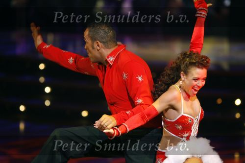 Hilversum 14 december 2006
Opnames Dancing with the stars.
Arnold Vanderleyde.