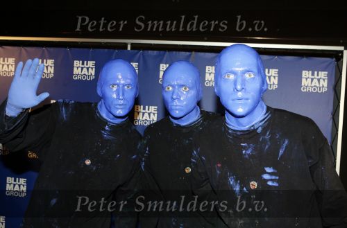 Amsterdam 16 december 2006
premiere The Blue man Group.