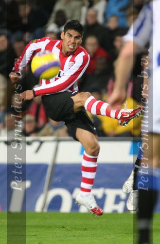 Eindhoven, 20 Januari 2007 Eerste wedstrijd na winterstop Kompetitiewedstrijd tussen PSV-SC Heerenveen, eindstand 3-1 Seizoen2006/2007
Carlos Salcido