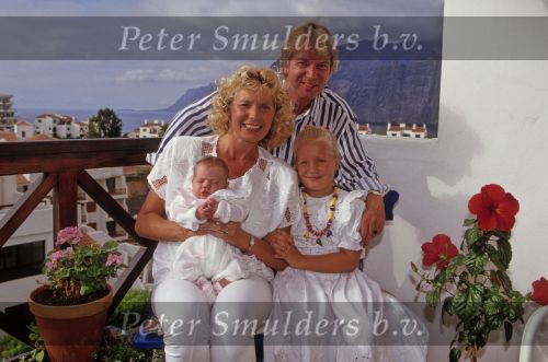 Tenerife 31 Oktober 1991
Debbie Hartman met haar gezin