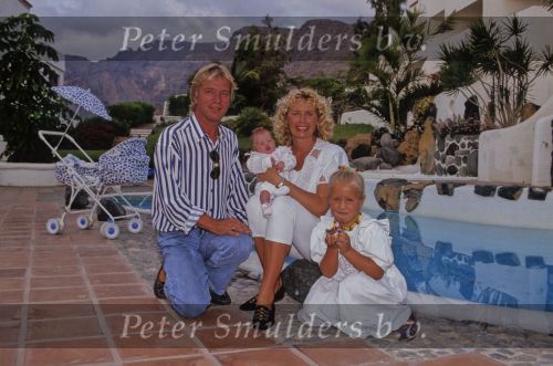 Tenerife 31 Oktober 1991
Debbie Hartman met haar gezin