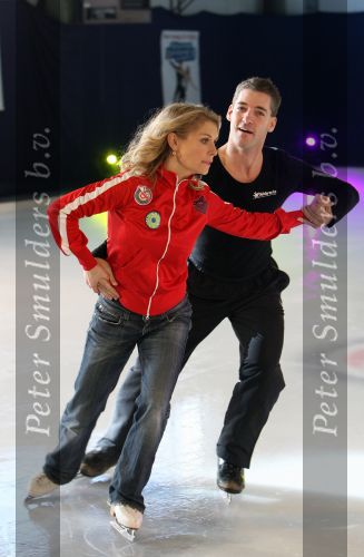 Amsterdam, 8 Januari 2007
Perspresentatie  Sterren Dansen op het ijs 2007
Elle v Rijn