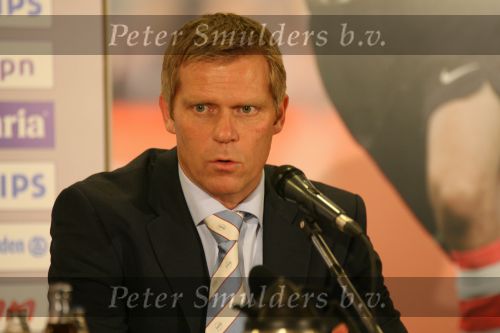 Eindhoven, 25 November 2006
PSV-FC Utrecht, eindstand 5-0 Kompetitie Seizoen 2006/2007
Foeke Booy tijdens de persconferentie