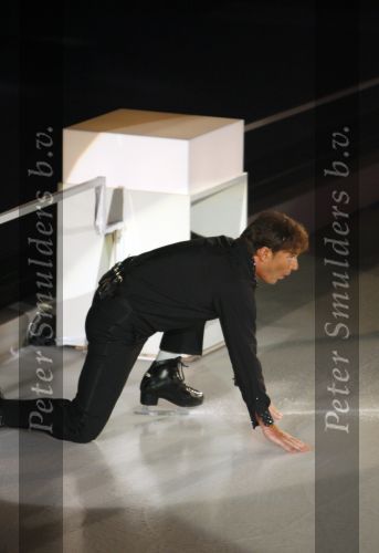 Hilversum 11 januari 2007
Sterrendansen op het ijs van sbs6. Gerard Joling