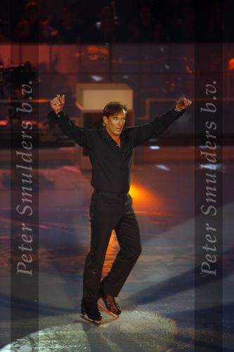 Hilversum 11 januari 2007
Sterrendansen op het ijs van sbs6. Gerard Joling
