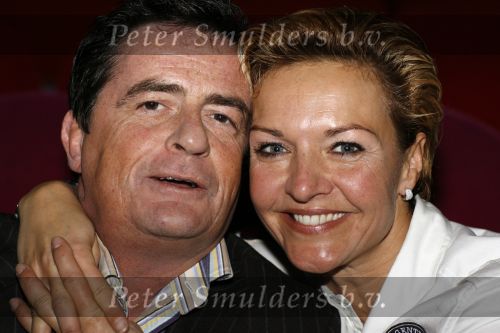 Hilversum 11 december 2006
Johnny Kraaykamp jr bij uitreiking Rembrandt in gooiland. Met mariska v Kolck