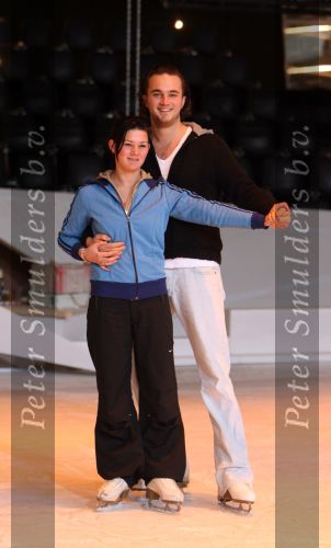 Baarn, 10 Januari 2007 Perspresentaie Dancing On Ice RTL 2007
Joris Putmans met partner