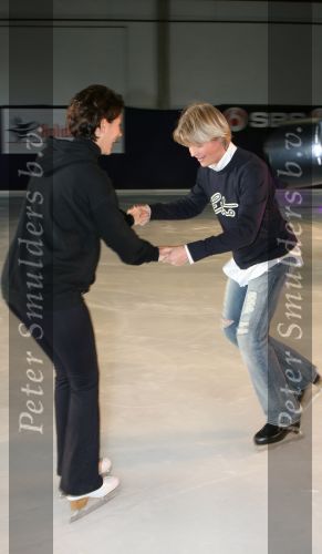 Amsterdam, 8 Januari 2007
Perspresentatie  Sterren Dansen op het ijs 2007
Kristina Bozilovic TMF met Thomas Berge