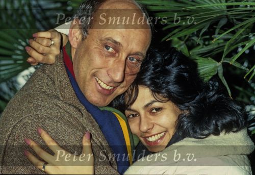 Schiphol, 24 Mei 1985
Centerfold zangeres Laura Fygi met \