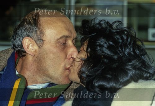 Schiphol, 24 Mei 1985
Centerfold zangeres Laura Fygi met \