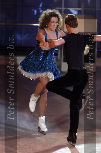 Hilversum 11 januari 2007
Sterrendansen op het ijs van sbs6. Lola Brood