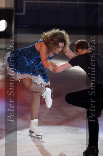 Hilversum 11 januari 2007
Sterrendansen op het ijs van sbs6. Lola Brood