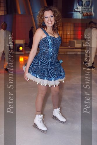 Hilversum 11 januari 2007
Sterrendansen op het ijs bij sbs6. Lola Brood