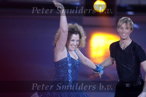 Hilversum 11 januari 2007
Sterrendansen op het ijs van sbs6. Lola Brood