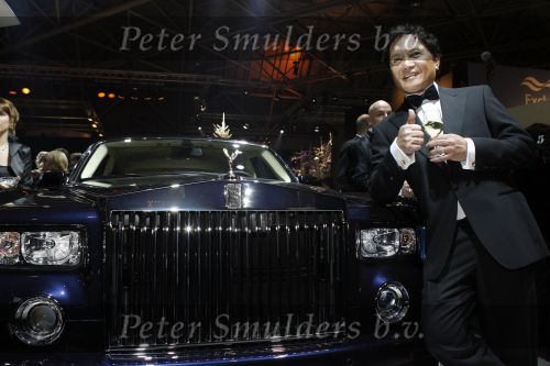 Amsterdam 7 december 2006 
Miljonairfair in de Rai. kok Lonny voor Rolls Royce
