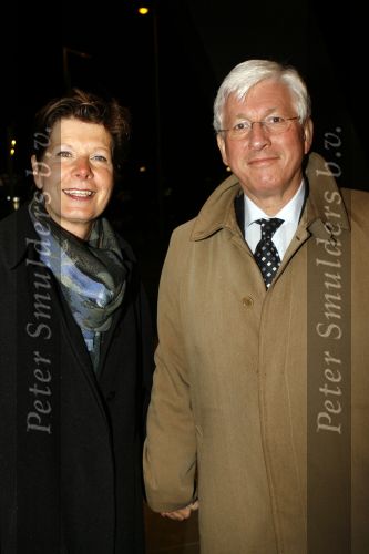Hilversum 11 december 2006
Uitreiking gouden beelden in het gebouw van beeld en geluid.
Joop daalmeijer en Maartje v Weegen