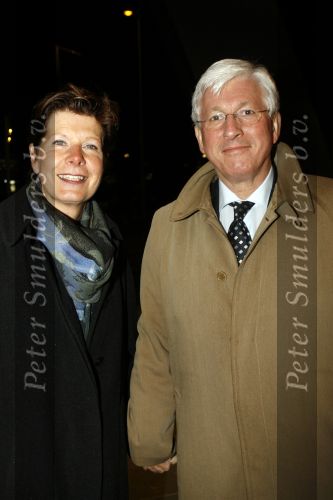 Hilversum 11 december 2006
Uitreiking gouden beelden in het gebouw van beeld en geluid.
Joop daalmeijer en Maartje v Weegen