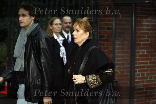 Den Haag 8 december 2006
Crematie Mariska Veres in crematorium Ockenburgh in den haag. Margriet Eshuis en Maarten Peeters