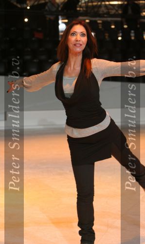 Baarn, 10 Januari 2007 Perspresentaie Dancing On Ice RTL 2007
Marielle Bastiaanse