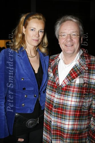 Amsterdam 16 december 2006
Premier Blue man in Amsterdam. Marijke Schaaphok en Guido Maas