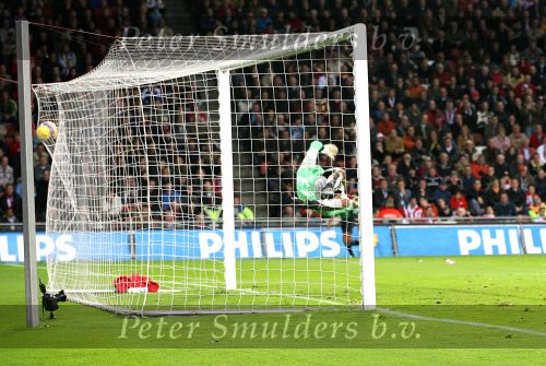 Eindhoven, 25 November 2006
PSV-Excelsior, eindstand 5-0 Kompetitie Seizoen 2006/2007
Doelman Michel vorm is wederom verslagen
Foto Ronald Otter