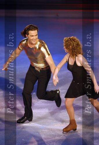 Hilversum 11 januari 2007
Sterrendansen op het ijs van sbs6. Mike Starink