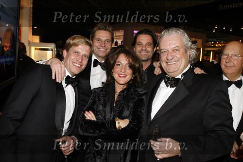 Amsterdam 8 december 2006
Pascal Zantman met zijn familie op de miljonairfair.
