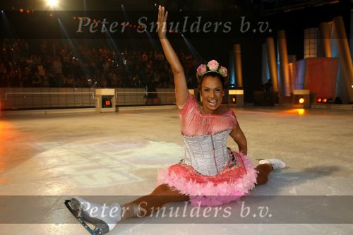 Hilversum 11 januari 2007
Sterrendansen op het ijs bij sbs6. Patty Brard