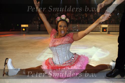 Hilversum 11 januari 2007
Sterrendansen op het ijs bij sbs6. Patty Brard