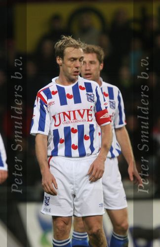 Eindhoven, 20 Januari 2007 Eerste wedstrijd na winterstop Kompetitiewedstrijd tussen PSV-SC Heerenveen, eindstand 3-1 Seizoen2006/2007
SC Heerenveen aanvoerder Paul Bosvelt