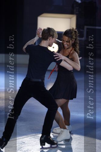 Hilversum 11 januari 2007
Sterrendansen op het ijs op het ijs van sbs6. Petra Kagchelland
