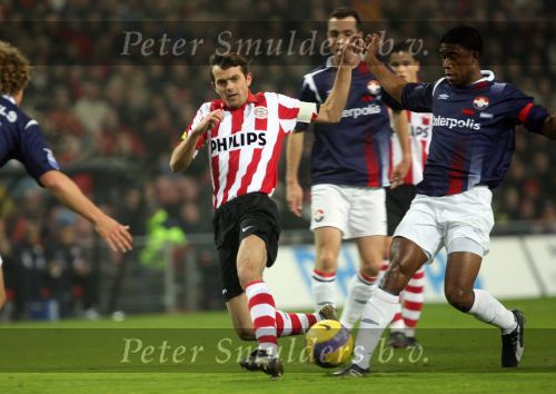 Eindhoven, 23 December 2006 Kompetitiewedstrijd PSV-Willem II , eindstand 4-0 Seizoen 2006/2007
Phillip Cocu