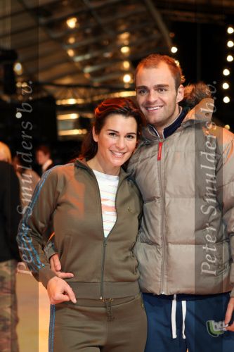 Baarn, 10 Januari 2007 Perspresentaie Dancing On Ice RTL 2007
Quinty Trustfull met parner