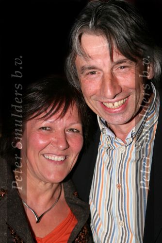 FC Eindhoven Fysiotherapeut Rinus Louwers met zijn vrouw