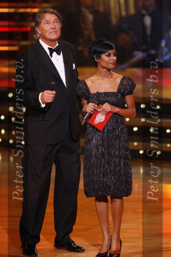 Hilversum 14 december 2006
Opnames Dancing with the stars. Ron Brandsteder en Sylvana Simons