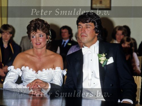 Vinkeveen, 1986
Trouwen Ron Brandsteder met Yvonne Brandsteder