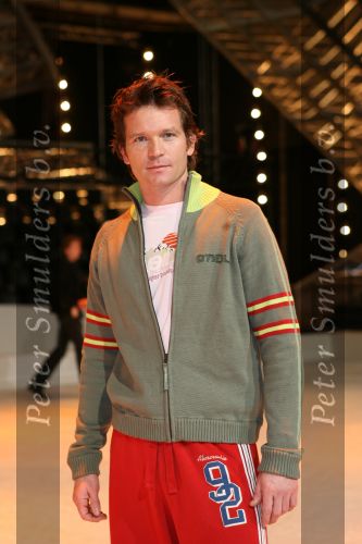 Baarn, 10 Januari 2007 Perspresentaie Dancing On Ice RTL 2007
Sander Jansons met parner