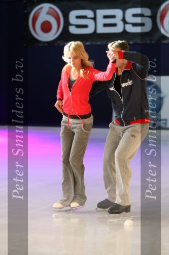 Amsterdam, 8 Januari 2007
Perspresentatie  Sterren Dansen op het ijs 2007
Sita Zangeres