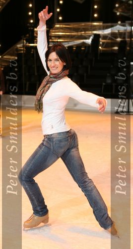 Baarn, 10 Januari 2007 Perspresentaie Dancing On Ice RTL 2007
Stella Gommans