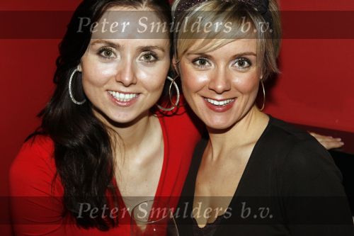 Naarden 18 december 2006
Princess kerstborrel in het arsenaal.  Suze en marloes Mens