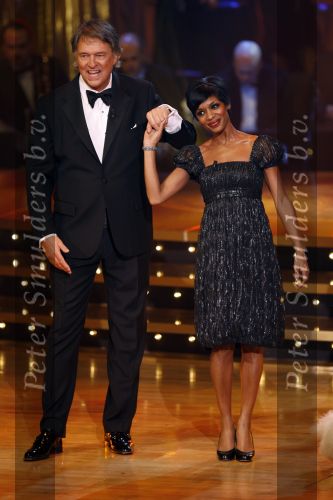Hilversum 14 december 2006
Opnames Dancing with the stars. Ron Brandsteder en Sylvana Simons
