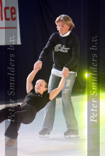 Amsterdam, 8 Januari 2007
Perspresentatie  Sterren Dansen op het ijs 2007
Thomas Berge