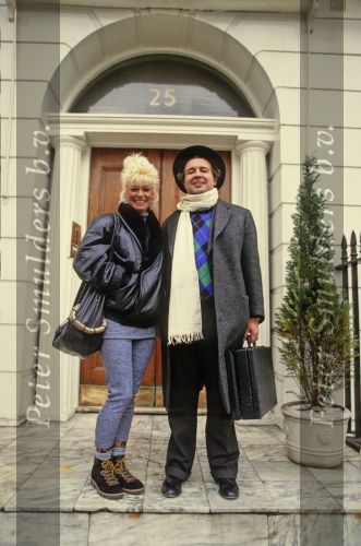 London 1986
Vanessa ( Connie Breukhoven ) met haar inmiddels overleden mamanger Frits Hirschland.