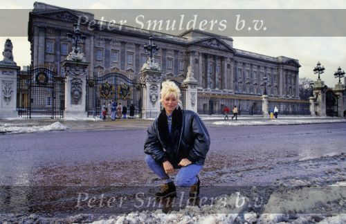 London 1986
Vanessa ( Connie Breukhoven ) voor Buckingham Palace