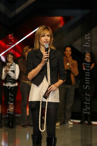 Hilversum 27 december 2006
Wendy van Dijk bij de presentatie van de finaliste van The X factor.